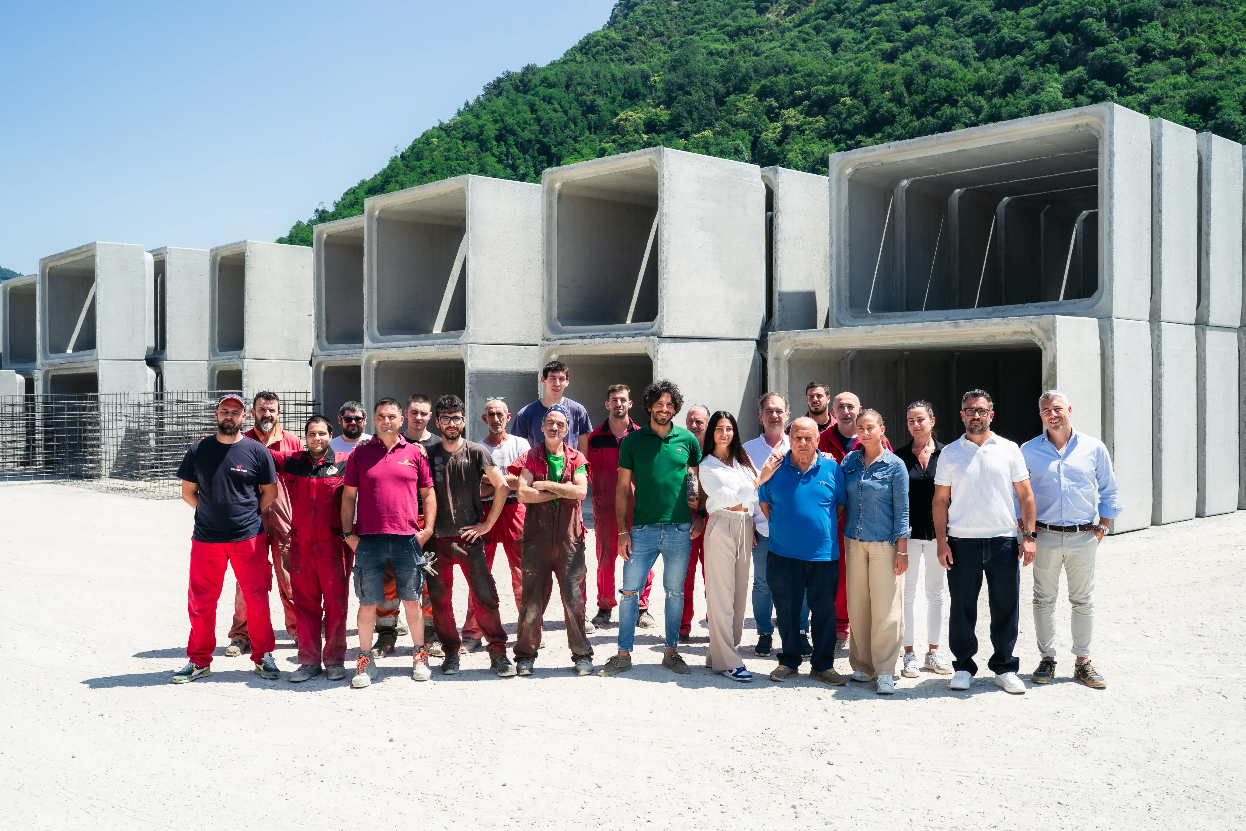 Immagine di gruppo LP Prefabbricati