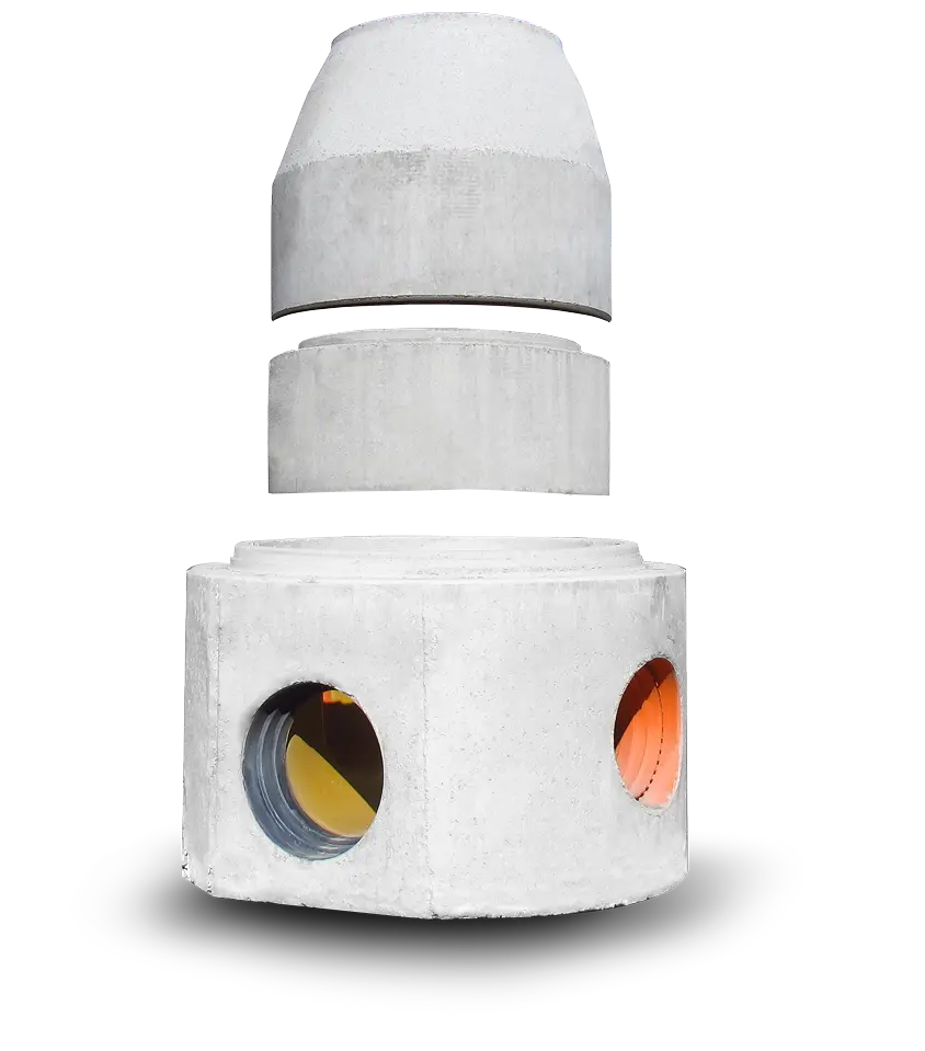 ELEMENTI PER SOPRAELEVAZIONE<br />PER FONDI POZZETTO